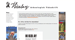 Desktop Screenshot of nicolaytidsskrift.no